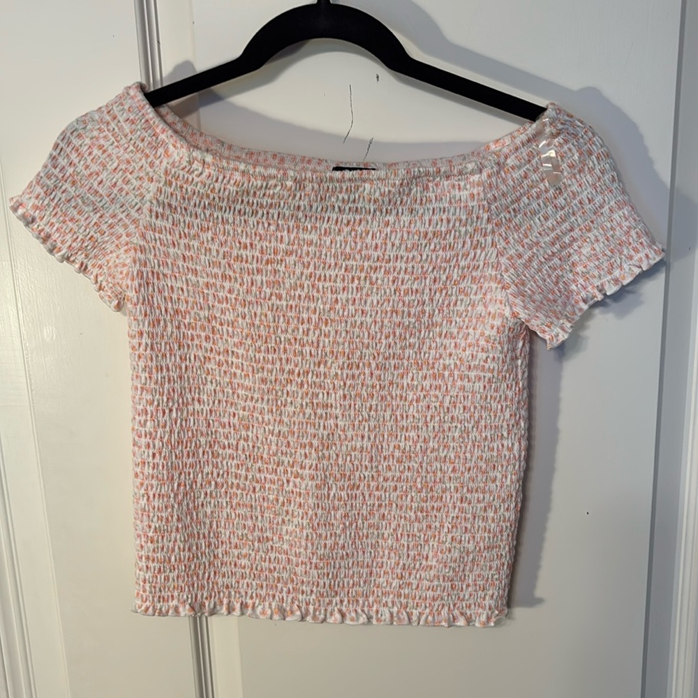 Art Class Smocked top